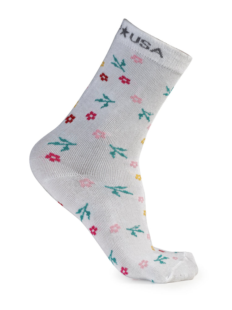 JUMP USA Set of 3 Calf Length Socks For Women
