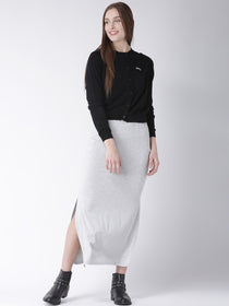 Women Cotton Casual Long Sleeve  Black Winter Sweaters - JUMP USA (1568776486954)