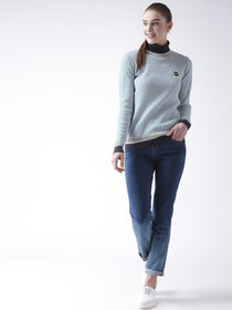 Women Full Sleeves Cotton Casual Sweater - JUMP USA (1568783073322)
