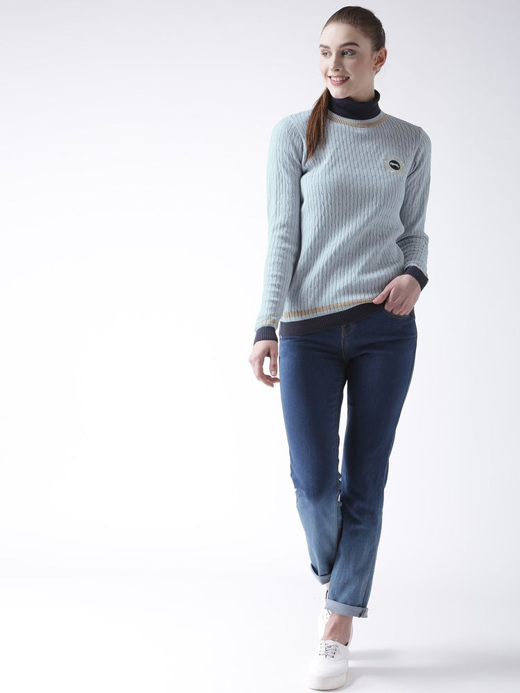 Women Full Sleeves Cotton Casual Sweater - JUMP USA (1568783073322)