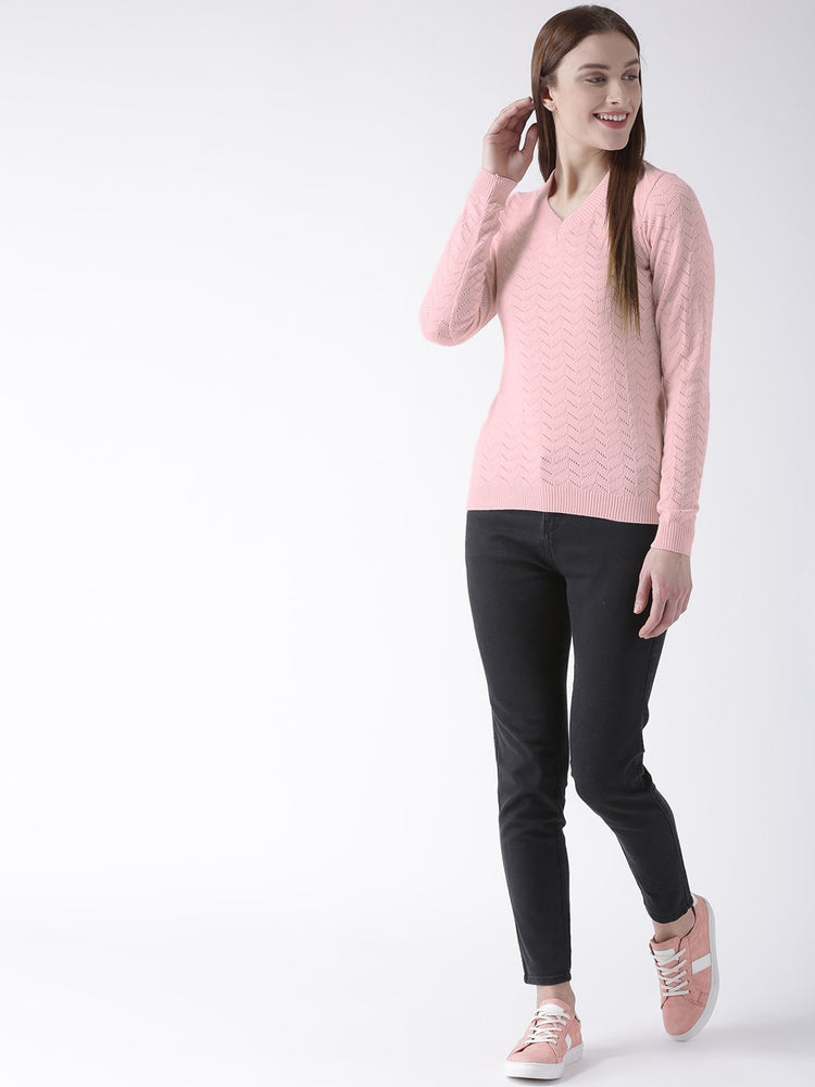 Womens Full Sleeves Cotton Casual Sweater - JUMP USA (1568783433770)
