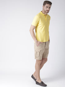 Men Plain Short Sleeve Polo T-Shirt - JUMP USA (1568780124202)