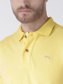 Men Plain Short Sleeve Polo T-Shirt - JUMP USA (1568780124202)