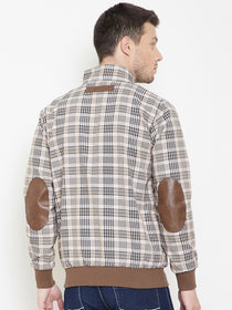 Men Full Sleeve Cotton Zipper Jacket - JUMP USA (1568785203242)