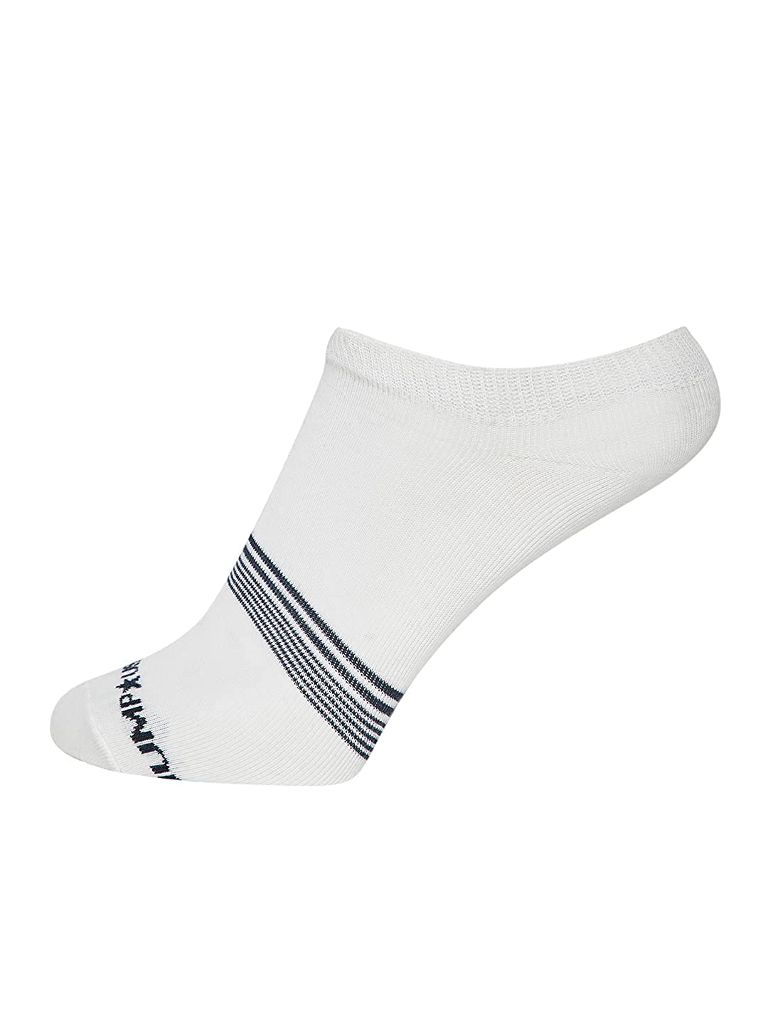 JUMP USA Men Ankle Length Pack of 3 Socks_White_Black_Blue