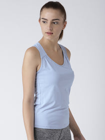 Women Blue Tank Tops - JUMP USA