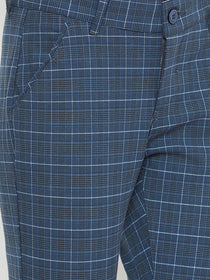Women Checked Slim fit Casual Trousers - JUMP USA
