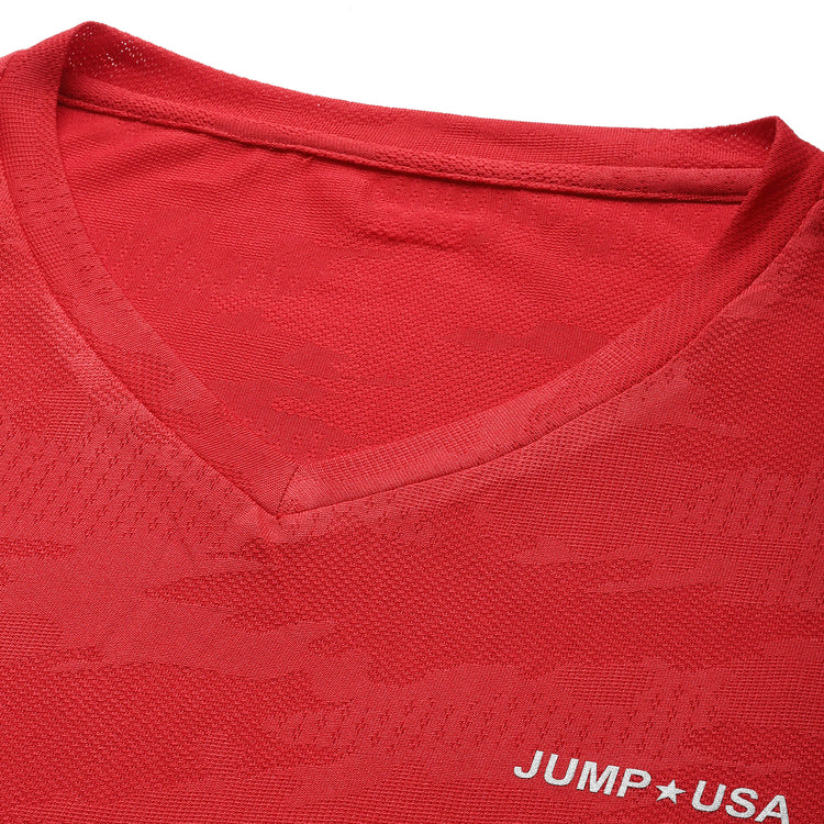 JUMP USA Women Rapid-Dry Antimicrobial Running T-shirt