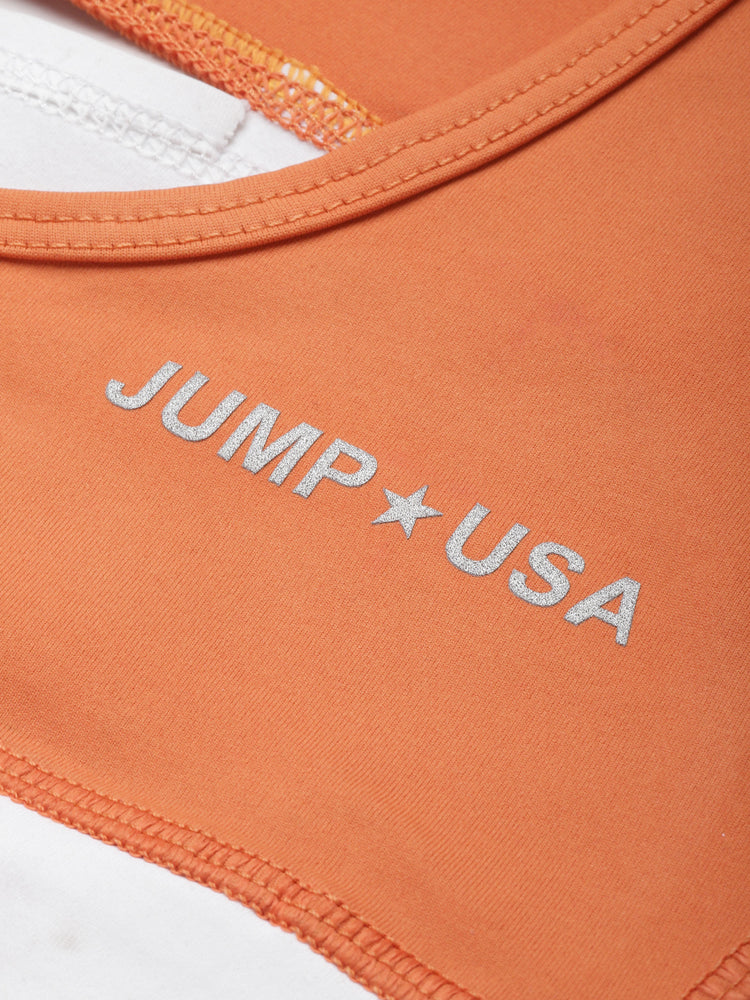 JUMP USA Solid Non-Wired Non Padded Sports Bra