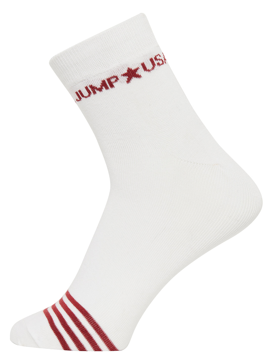 Jump Usa Men'S Pack Of 3 Ankle Length Socks