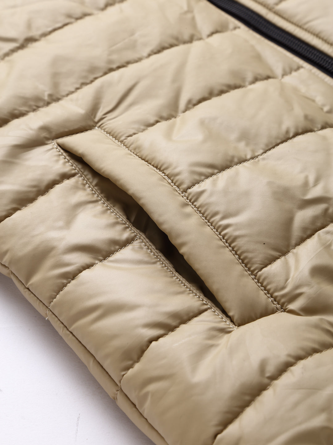 JUMP USA Women Beige Solid Active Wear Jacket