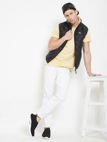 Men Half Sleeve Polyester Jacket - JUMP USA (1568785072170)