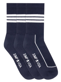Men Pack of 3 Above Ankle Length socks - JUMP USA