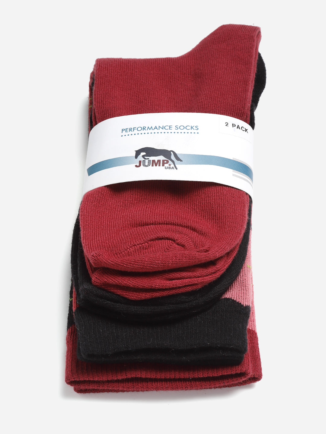JUMP USA Men Pack Of 2 Assorted Calf-Length Trendy Socks
