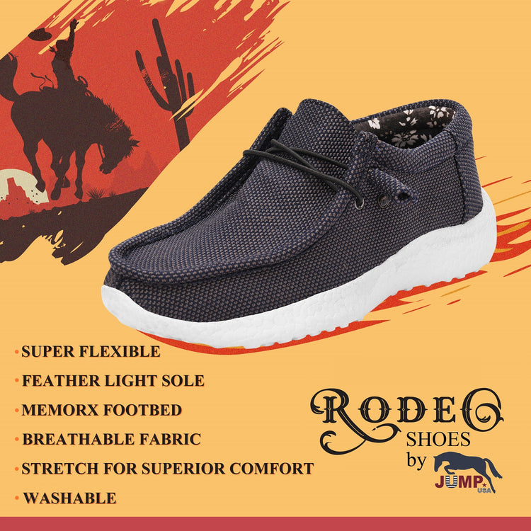 Women Grey Casual Canvas Slip-On Sneakers Shoes - JUMP USA