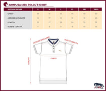 Men Short Sleeve Round Neck T-Shirt - JUMP USA (1568789594154)