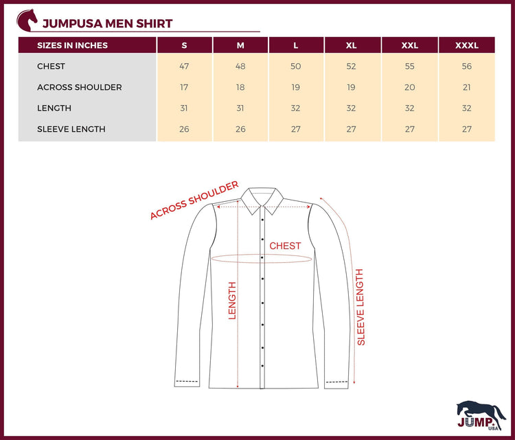 Men Full Sleeve Printed Shirt - JUMP USA (1568789200938)