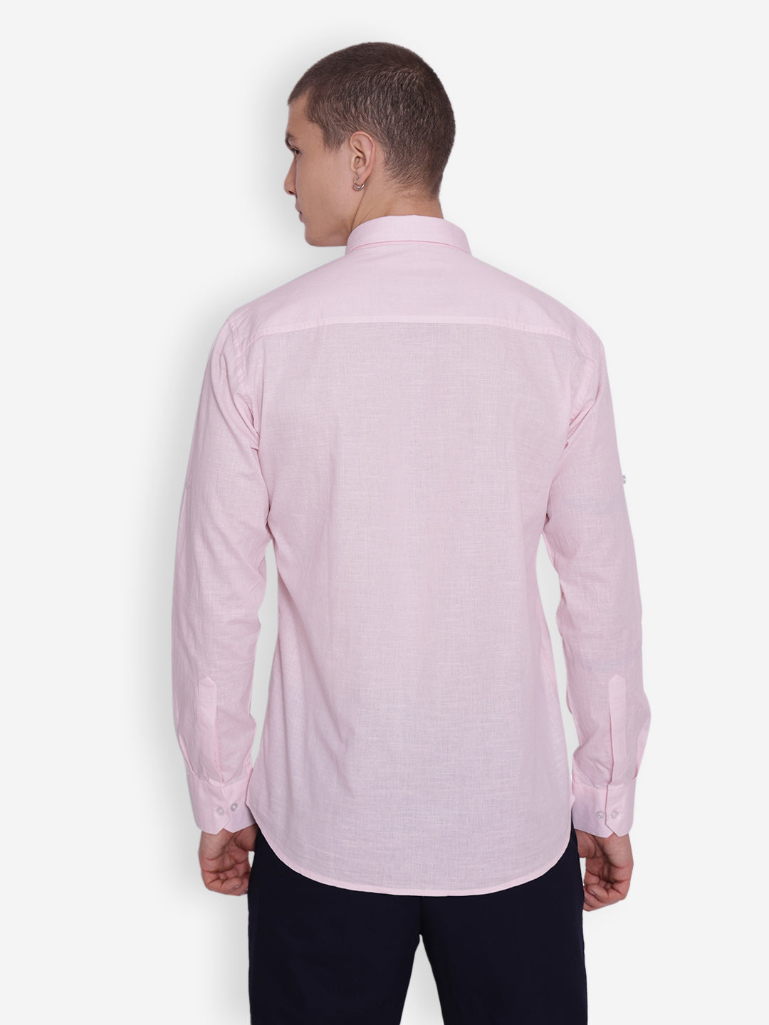 JUMP USA Men Solid Cotton Casual Shirts - JUMP USA