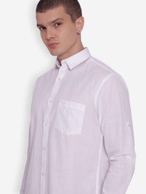 JUMP USA Men Solid Cotton Casual Shirts - JUMP USA