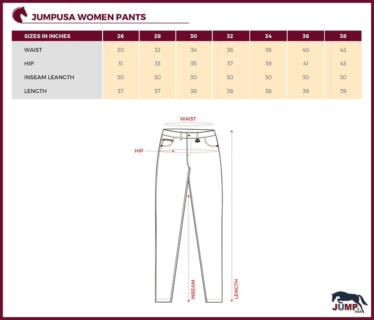 Women Stylish U Pocket Cotton Jegging - JUMP USA (1568788316202)