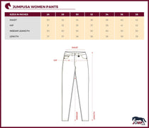 Women Stretch Pants - JUMP USA (1568788348970)